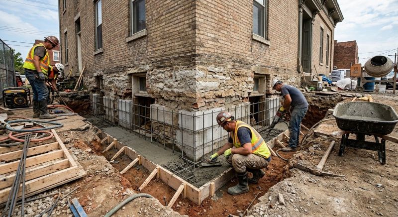 Underpinning Repair in Lockhart, TX